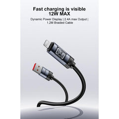 Cable de datos y carga USB a pantalla OLED d...