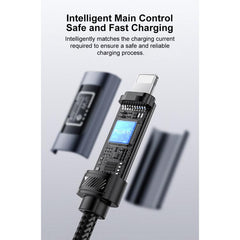 Cable de datos y carga USB a pantalla OLED d...