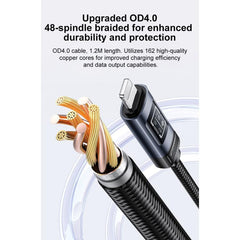 Cable de datos y carga USB a pantalla OLED d...