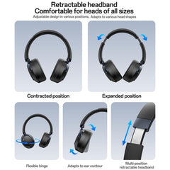 Auriculares Bluetooth supraaurales Yesido EP...