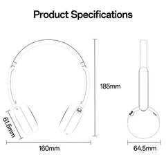 Auriculares inalámbricos supraaurales Yesido...