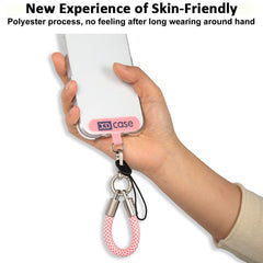 Cordón antipérdida para teléfono, longitud: 10,6 cm
