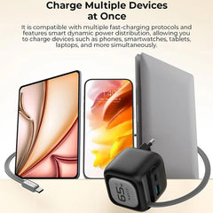 Cargador de viaje Havit UC253 de 65 W, 3 en ...