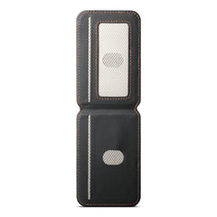 Portatarjetas RFID de piel sintética con bloques de color