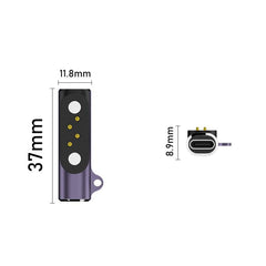Adaptador de auriculares tipo C