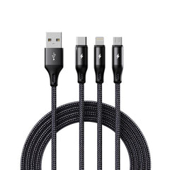 Cable de carga trenzado metálico ROCK RCB079...