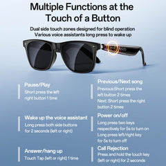 Gafas de audio inteligentes Yesido IO38, com...