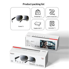 Gafas de audio inteligentes Yesido IO44, aur...
