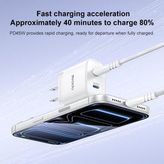 Kit de cargador rápido doble USB-C Yesido PD...