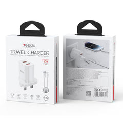 Cargador Yesido YC150 de 12 W y 2,4 A con do...