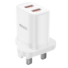 Cargador Yesido YC150 de 12 W y 2,4 A con do...