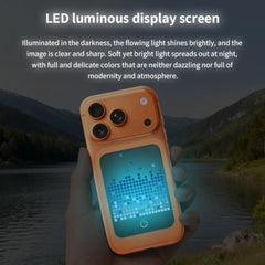 Pantalla de píxeles magnéticos emisores de LED