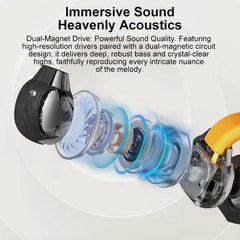 Auriculares inalámbricos inteligentes con IA y clip D MOOSTER
