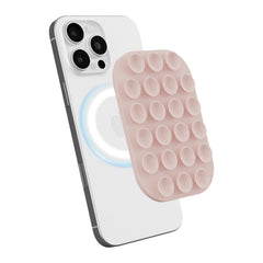 Soporte magnético de silicona reutilizable para teléfono