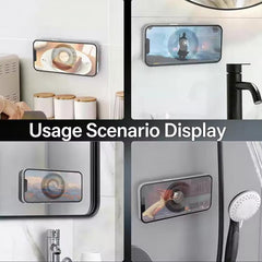 Soporte magnético de silicona reutilizable para teléfono