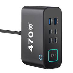 Cargador multifunción GaN de 470 W YMX-615-L...