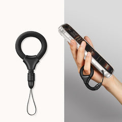Mini cordón para teléfono con anillo para dedo