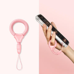 Mini cordón para teléfono con anillo para dedo