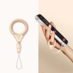 Mini cordón para teléfono con anillo para dedo