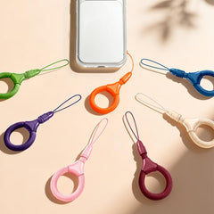 Mini cordón para teléfono con anillo para dedo