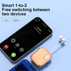 Auriculares Bluetooth con pantalla digital LED tipo solapa