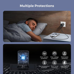 Cargador rápido GaN de doble interfaz USB y ...