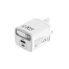 Cargador rápido Sugar Cube de 65 W con doble...