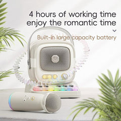 Altavoz Bluetooth mini karaoke C60