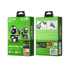Auriculares inalámbricos Bluetooth metálicos...