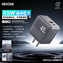 WK WP-U103 Swift 45W USB-C / Type-C, USB-A C...