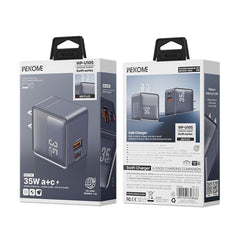 WK WP-U105 Swift 35W USB-C / Type-C, USB-A C...