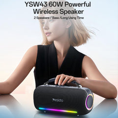 Altavoz inalámbrico Bluetooth Yesido YSW43 RGB