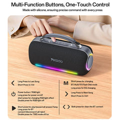 Altavoz inalámbrico Bluetooth Yesido YSW43 RGB
