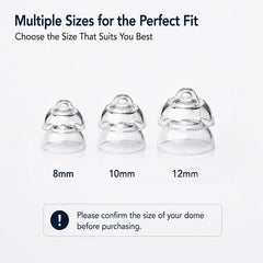 Kit de 6 pares de minicápsulas de silicona X...