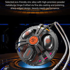 Auriculares Bluetooth para juegos WK Beluga S6 2.4G de metal