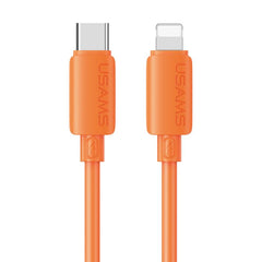 Cable de datos USAMS SJ788 U98 de 30 W, tipo C a 8 pines