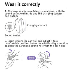 Auriculares inalámbricos Bluetooth Lenovo EA419 con clip