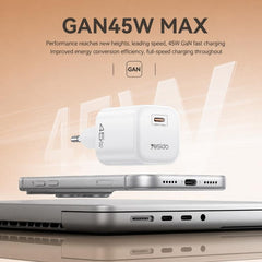 Cargador rápido Yesido PD45W GaN USB tipo C ...