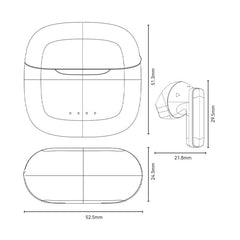 Auriculares inalámbricos Bluetooth Yesido TW...