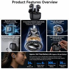 Auriculares inalámbricos Bluetooth Yesido TW...