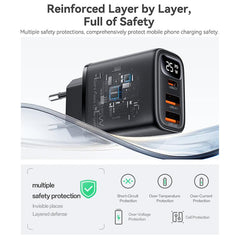 Cargador Yesido YC120C de 25 W con pantalla ...