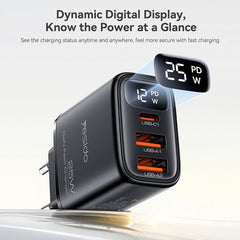 Cargador digital Yesido YC120L de 25 W con U...