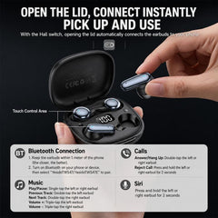 Auriculares Bluetooth Yesido TWS47 2 en 1 co...