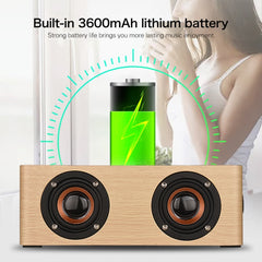 Q5A Pantalla de reloj táctil de madera multi...