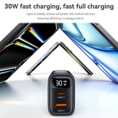 Cargador rápido USB/Tipo-C de 30 W con tecno...