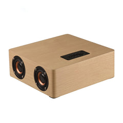 Altavoz Bluetooth de madera Q5, compatible c...