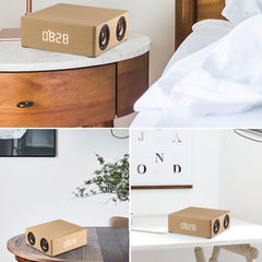 Altavoz Bluetooth de madera Q5, compatible c...