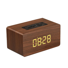 W5C Subwoofer Reloj de madera Altavoz Blueto...