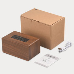 W5C Subwoofer Reloj de madera Altavoz Blueto...