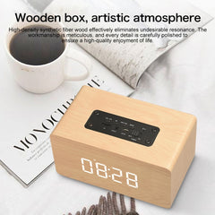 W5C Subwoofer Reloj de madera Altavoz Blueto...
